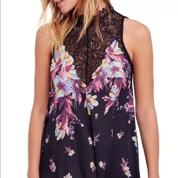 🆕 FREE PEOPLE 🌿 Light & Airy Lace Tank Dress - Picture 3 of 7